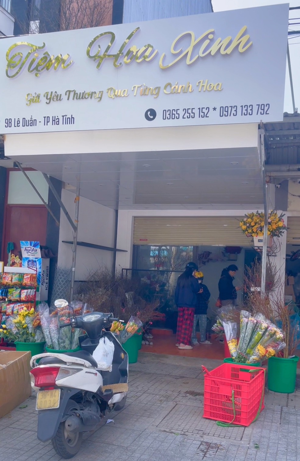 Cửa hàng hoa tươi Hà Tĩnh