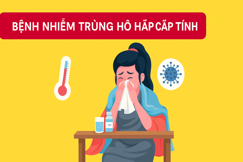 Các ca nhiễm trùng hô hấp cấp tính